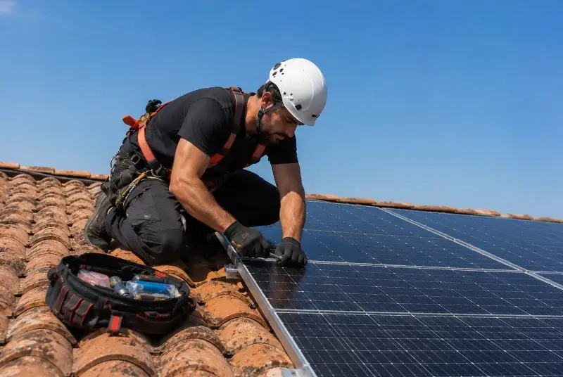 Maintenance et monitoring de panneaux solaires à Ancenis-Saint-Géréon