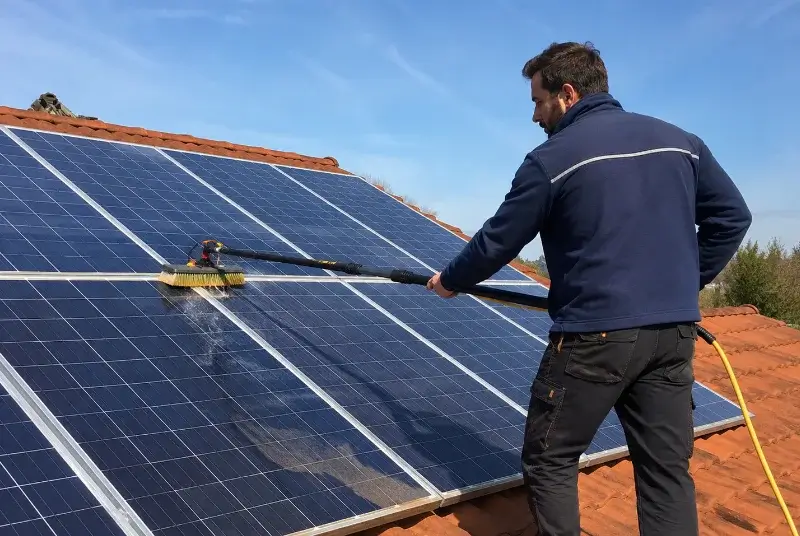 Nettoyage et entretien de panneaux solaires à Ancenis-Saint-Géréon